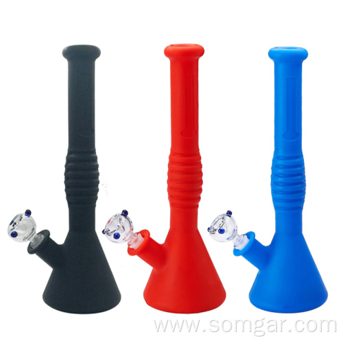XY104SC-08 Silicone smoking pipe for hookah weed accessories